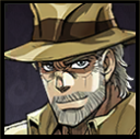 Joseph Joestar Character from JoJo's Bizarre Adventure: Golden Spirit
