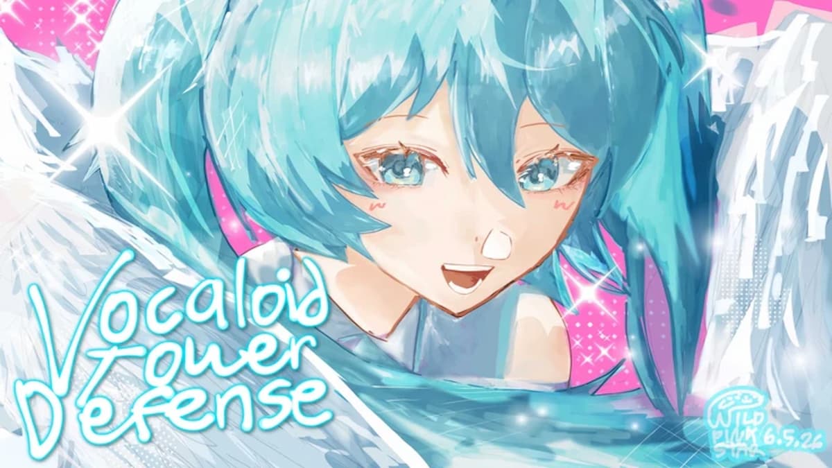 Vocaloid Tower Defense logo and artwork