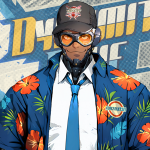 Terry character in Dynamite Blue