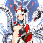 Baeksa character in Dynamite Blue