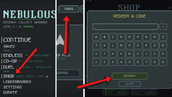 How To Redeem Nebulous Roblox Codes